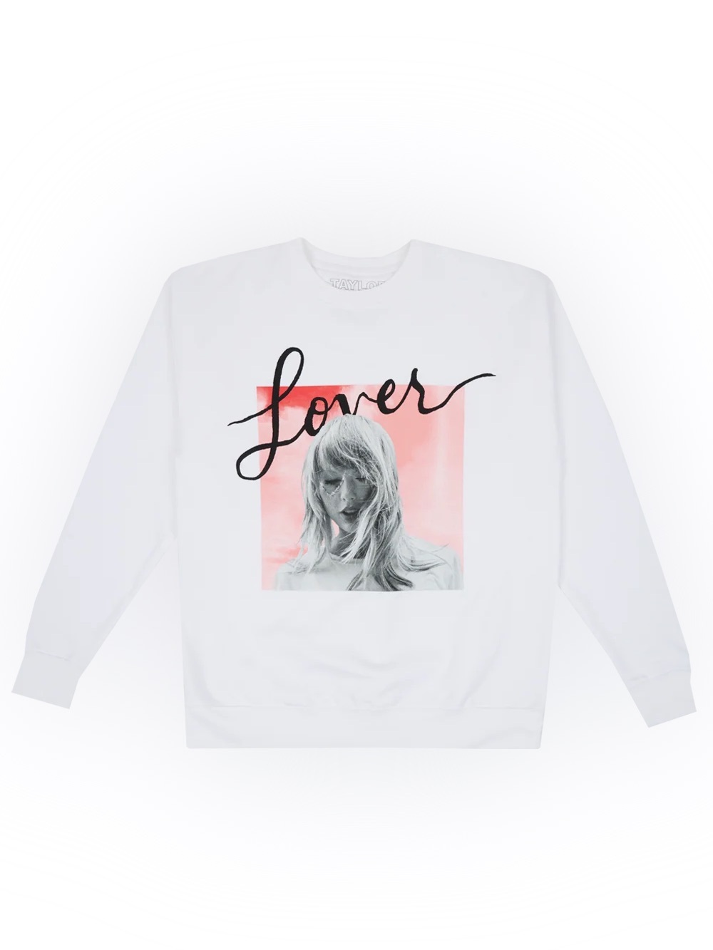 Taylor Swift 'Lover' White Graphic Sweatshirt